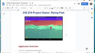 CIS 274 Fish Intro