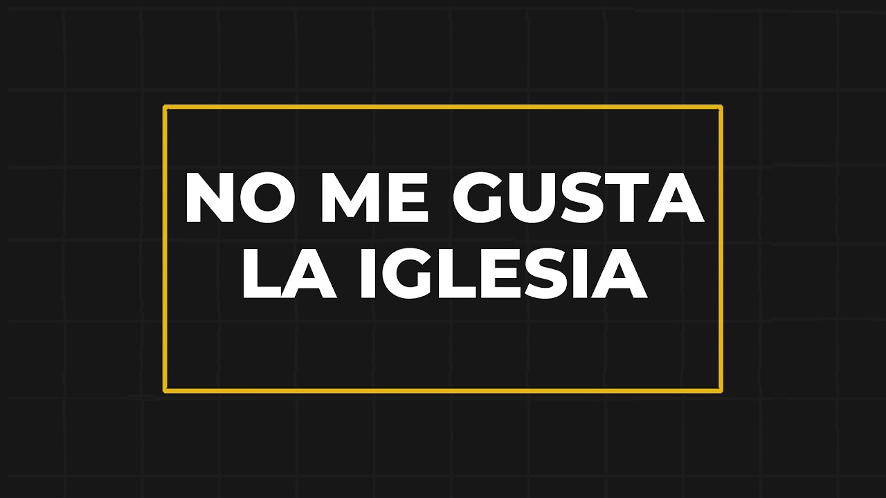 NO ME GUSTA LA IGLESIA #001 | EL CLUB DE LOS EXCLUIDOS