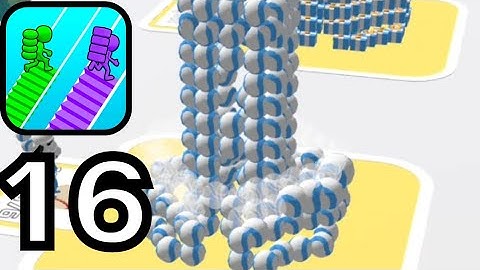 Bridge race - Gameplay Walkthrough Part 16 Best Racing Game (iOS, Android)