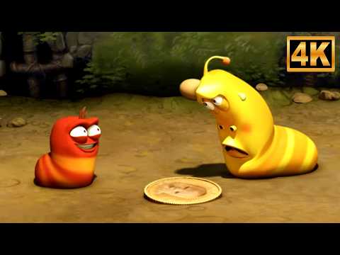 Larva Coin Toss 🪙 | Funny Cartoon Adventure | Hilarious Animation Video for Kids