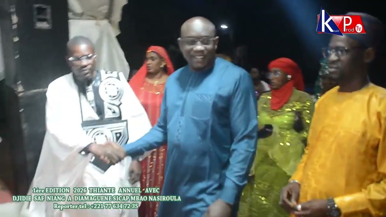 Thiante annuel de Saf Niang avec Mousieux le Maire