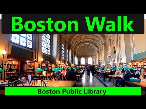 Boston Walk: Boston Public Library