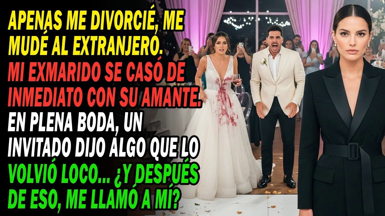 💔Al Divorciarnos, Mi Ex Se Casó Con Su Amante. Pero Un Invitado Dijo Algo Que Lo Hizo Palidecer...😨