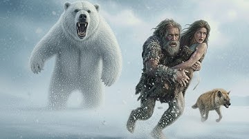 Life 4.7 Million Years Ago | Neanderthals vs Ice Age Giants and Predators | Ice Age Survival?