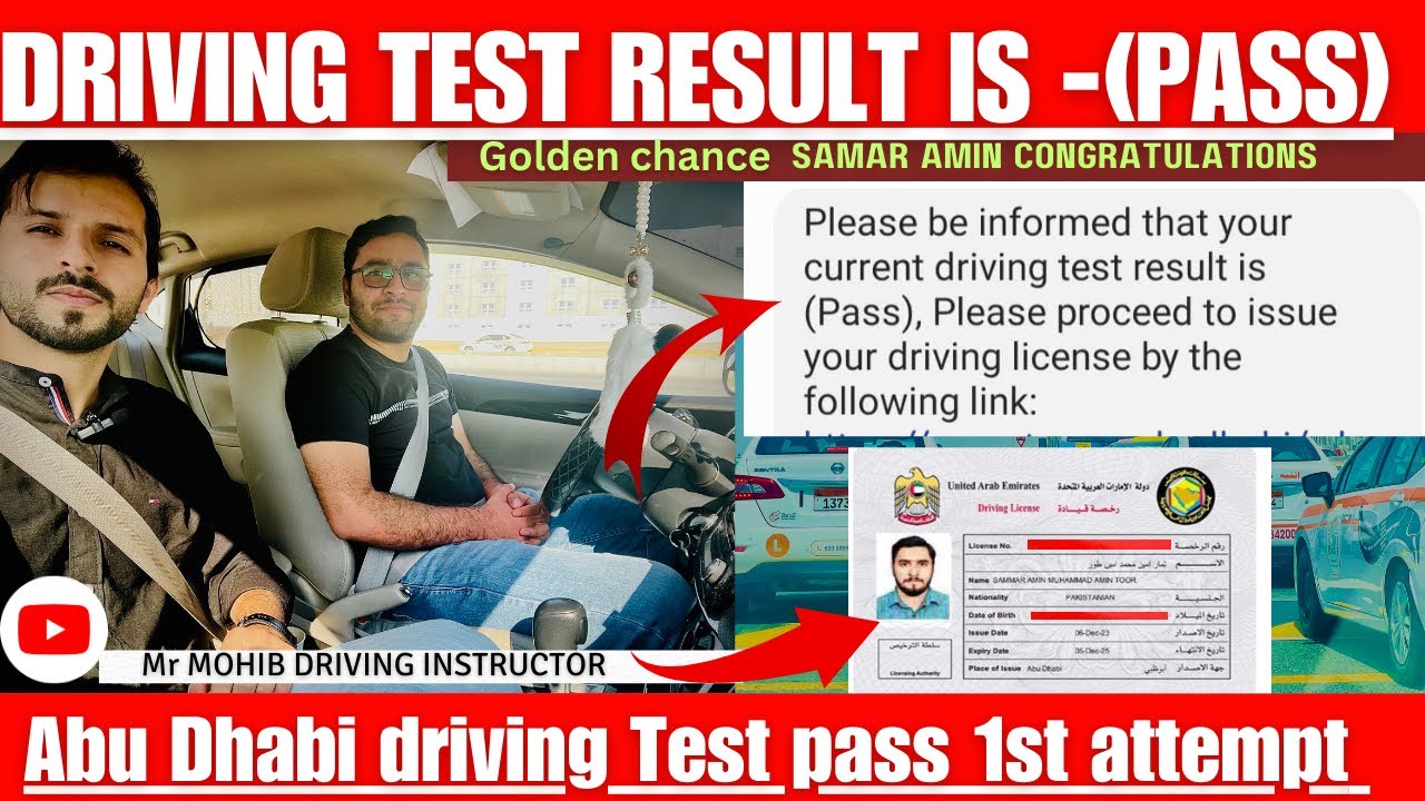 Abu Dhabi driving test golden chanceabu Dhabi driving test automatic
