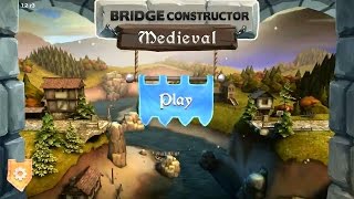 Bridge Constructor Medieval Solutions (Gold Crown Medals yet Cheaper)