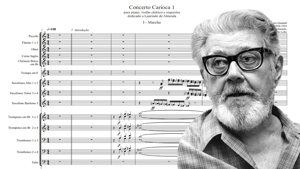 Radamés Gnattali - Concerto carioca No.1 (Rafael dos Santos, pn; Eduardo Lobo, gtr; OSMC, reg. Toro)