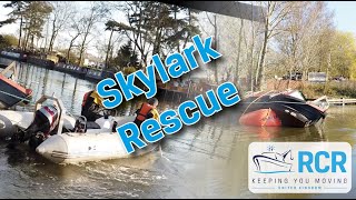 Skylark Rescue on the River Soar