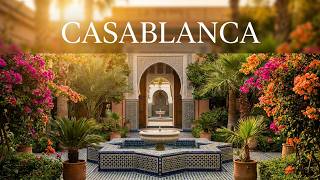 Casablanca Garden Ambience 🌸 Relaxing Oud Music & Nature Sounds for Deep Focus
