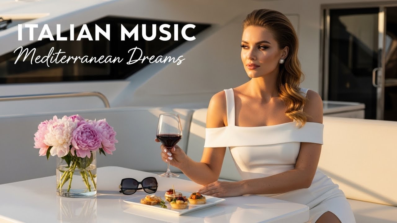 Amalfi Coast Nights 🎶 Romantic Instrumental Music for Calm Evenings | 4K