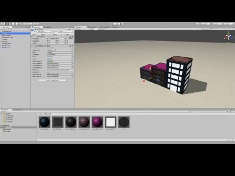 Unity building constructor