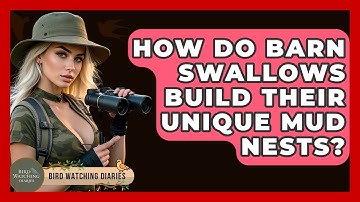 How Do Barn Swallows Build Their Unique Mud Nests? - Bird Watching Diaries