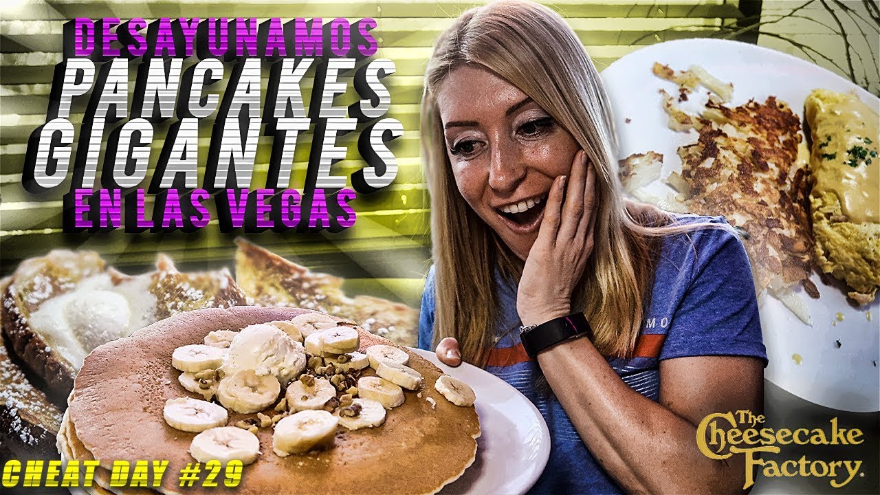 COMEMOS PANCAKES 🥞 GIGANTES en LAS VEGAS / DIA 12 EN USA / cheesecake