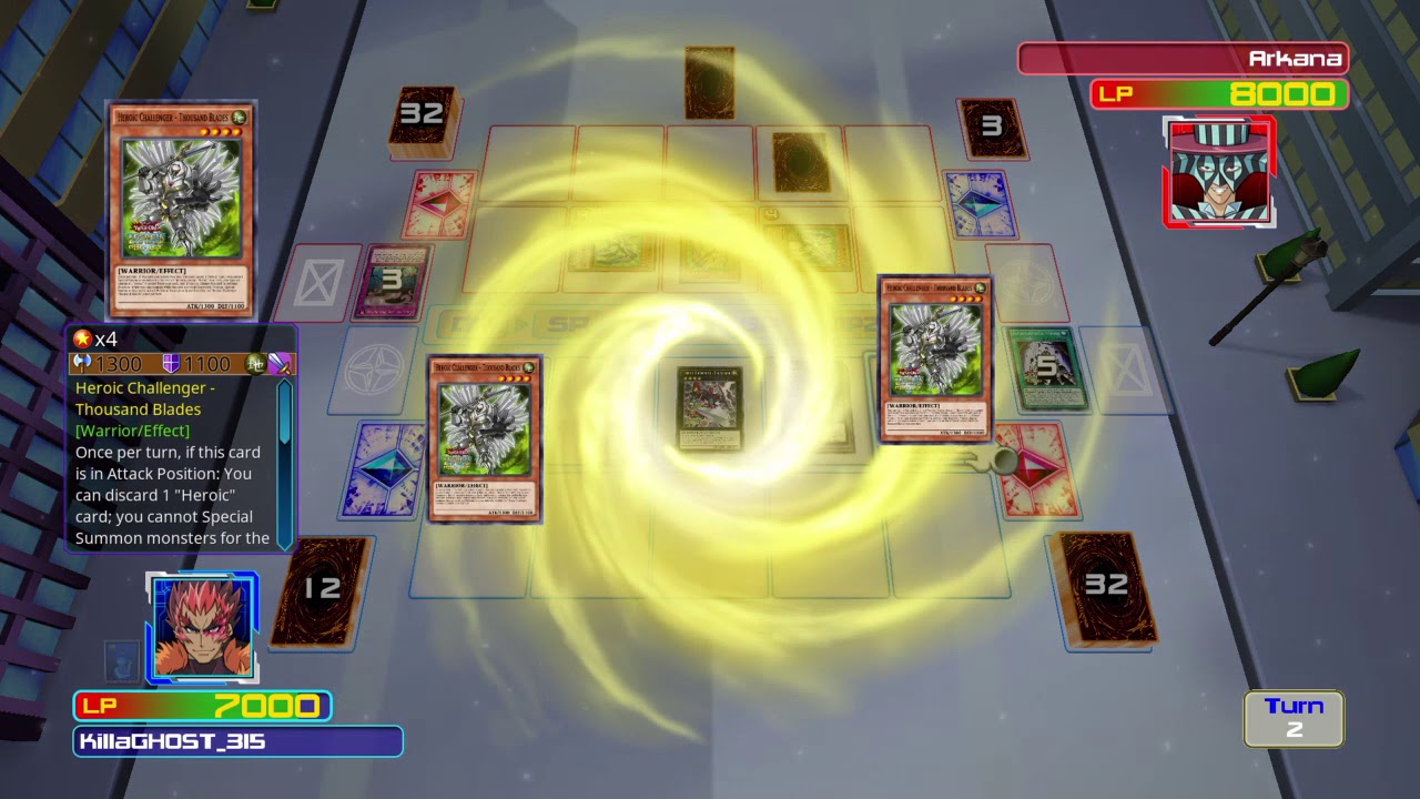 Yu-Gi-Oh! Legacy of the Duelist heroic challenger decks