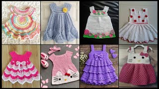 Most beautiful &amp; stylish crochet kids frocks designs ideas # 2026