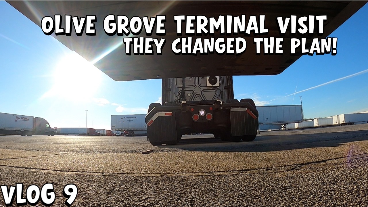 They CHANGED OUR PLAN | Olive Grove Terminal Visit! | Vlog 9