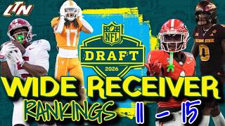 Celebrity 2026 NFL Draft Rankings: Wide Receiver Vol.3 | A 💎 COULD Be Found Somewhere In Here: WR Ranks 11-15 Net Worth