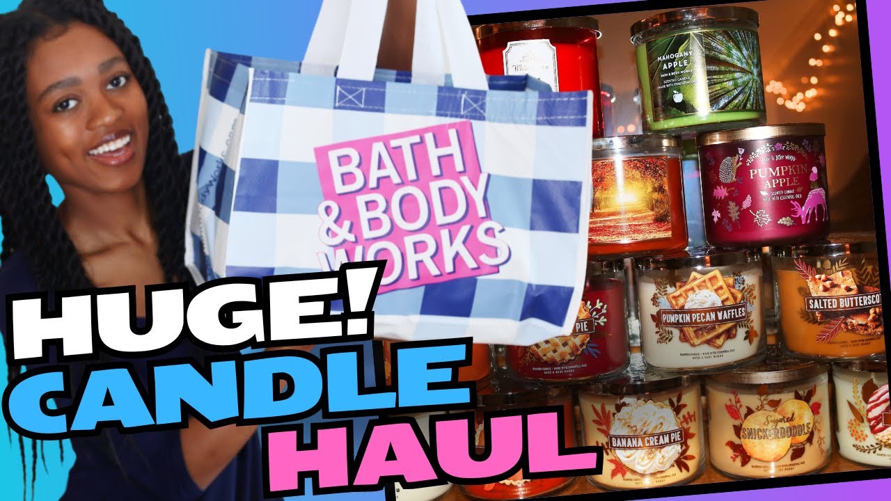 HUGE Bath and Body Works Candle Day Haul 2021 YouTube