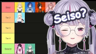 Tosaki Mimi Talks About Seiso VSPO Members【VSPO Tosaki Mimi / Eng Sub】