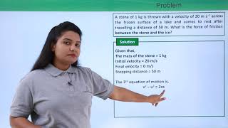 Class 9th – Newton's 2nd law of Motion - Problem -3 | Force and Laws of Motion | Tutorials Point