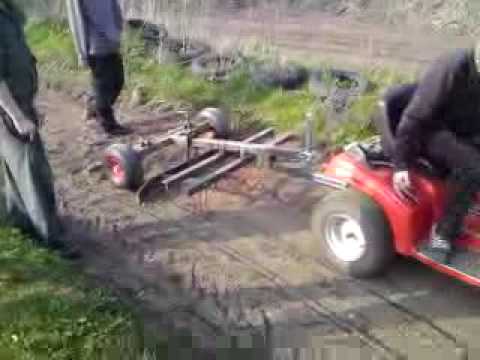 My Home Made Tiller For Lawn Mower Part 1 You