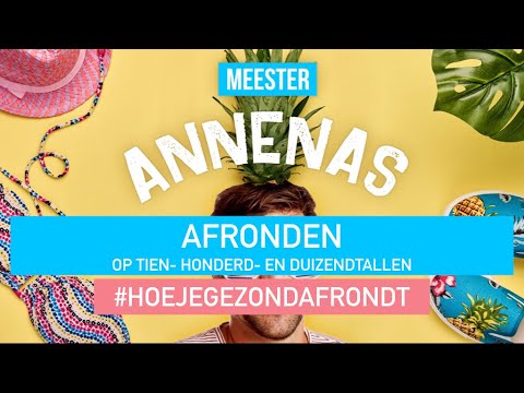 Video: Hoe Een Getal Op Tientallen Af te Ronden