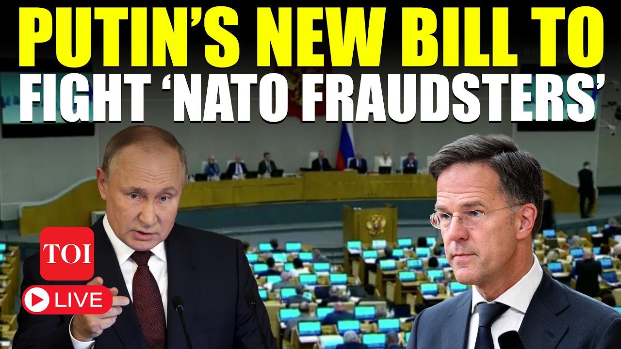 Russian Duma LIVE: ‘These Bast**ds Want To…’: Putin’s Bombshell Bill Against ‘NATO Fraudsters’