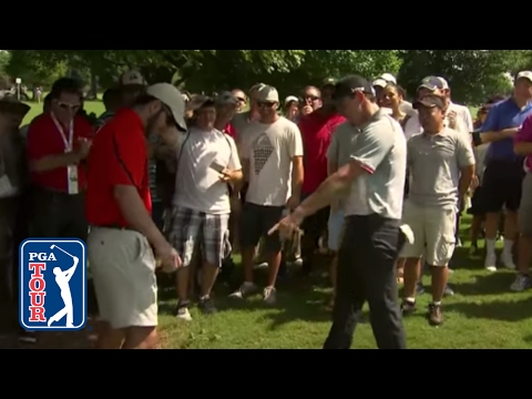 Rory McIlroy's golf ball finds fan's pocket at TOUR Championship