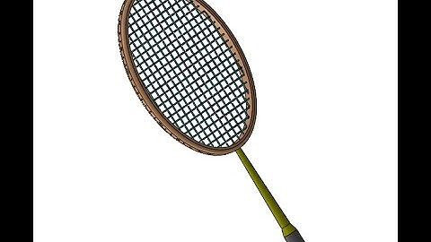 SolidWorks TUtorial Modeling Tennes Racket SolidWorks Tutorial