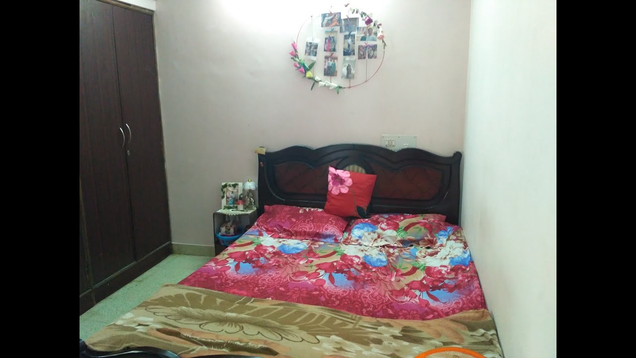 DIY/Indian rented Bedroom tour/Small Bedroom/Home office/Utility area ...