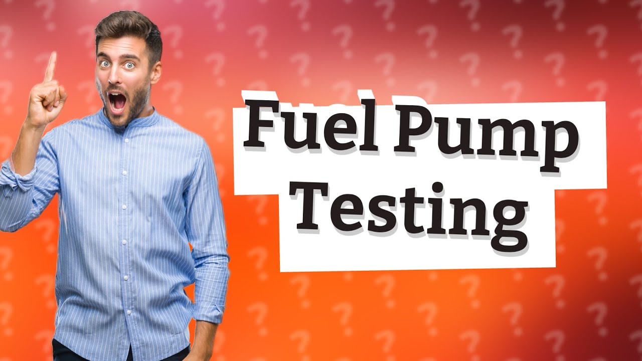 How do you test a snowmobile fuel pump? YouTube