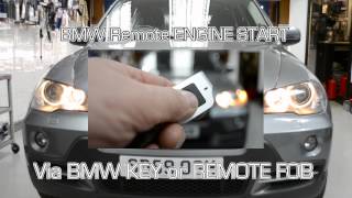 BMW Remote Engine Start E70 X5