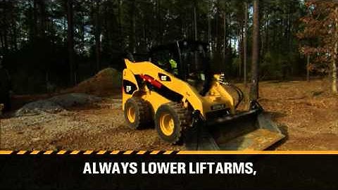 Cat® Skid Steer and Compact Track Loader Safety & Operating Tips: Part 6 - Machine Shut Down