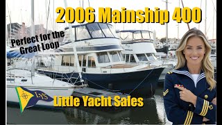 Perfect Great Loop Yacht - Mainship 400 For Sale At Little Yacht Sales