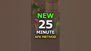 NEW 25 Minute AFK Method 😴 (OSRS)
