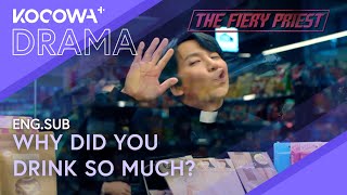 Trying To Speak With A Drunken Priest Is Impossible! 🍷😅 | The Fiery Priest EP10 | KOCOWA 