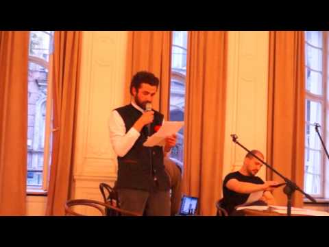 ალექსანდრე ჯინჭარაძე (3 ლექსი) პოეზიის საღამო