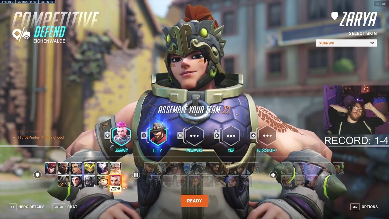 HARBLEU ZARYA AND HAMMOND ON EICHENWALDE! [ OVERWATCH 2 SEASON 4 TOP 500 ]