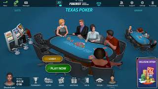 Online Poker: Texas Hold Em (No Commentary) | 4k screenshot 5