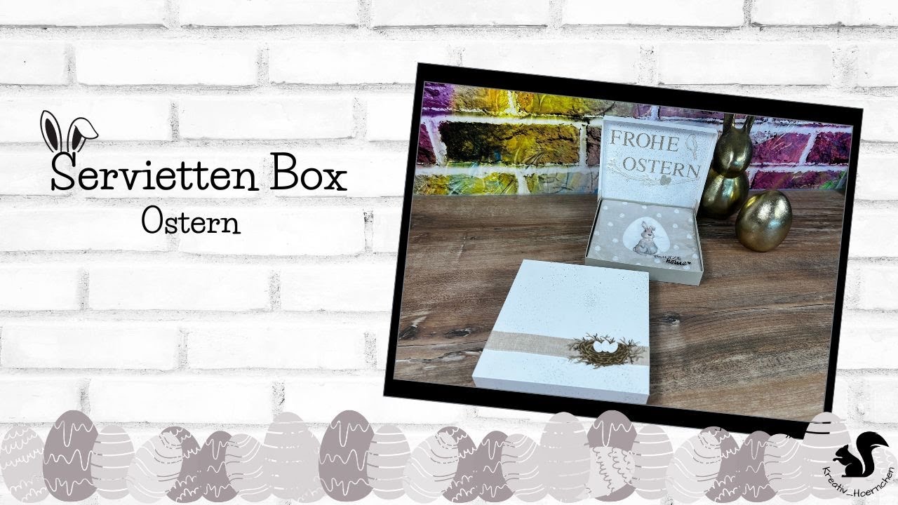 ServiettenBox Ostern - Stampin´ Up!