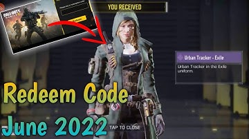 Codm Redeem Code June 9 2022 | Codm Redeem Code | Today Redeem Code Codm | New Redeem Code Codm