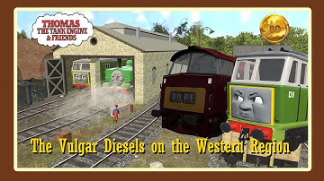The Vulgar Diesels on the Western Region (Trainz Shorts)