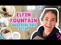Elfin Pet Water Fountain Unboxing &amp; Set Up! 💦 Fresh Water For Your Pets!