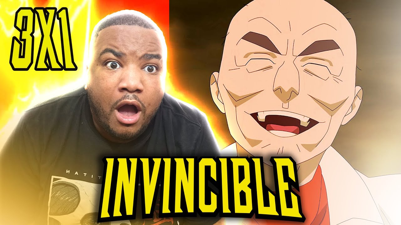 SEASON 3!! Invincible 3x1 REACTION | You're Not Laughing Now - YouTube