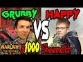 Grubby vs Happy $1000 Showmatch!