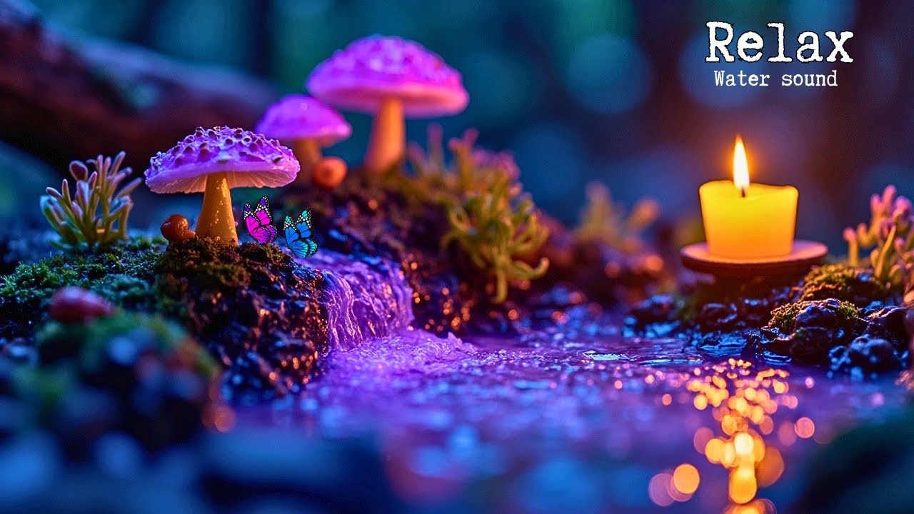 Peaceful Healing Spa Music 🌙 Soft Piano and Water Sounds for Meditation & Deep Relaxation