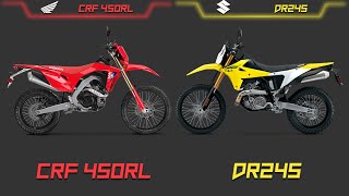 SUZUKI DRZ4S VS HONDA CRF 450 RL | Comparison | Mileage | Top Speed | Price | Bike Informer