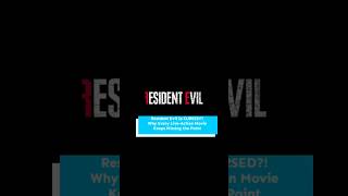 Resident Evil is CURSED? Every adaptation gets it wrong. #capcom #ResidentEvil #thelastofus #shorts