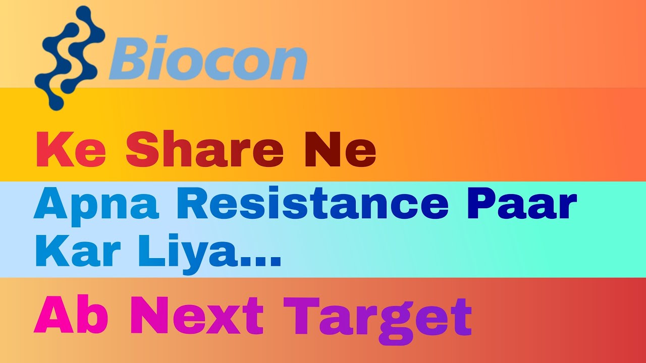 Biocon Share latest news today | Biocon share news