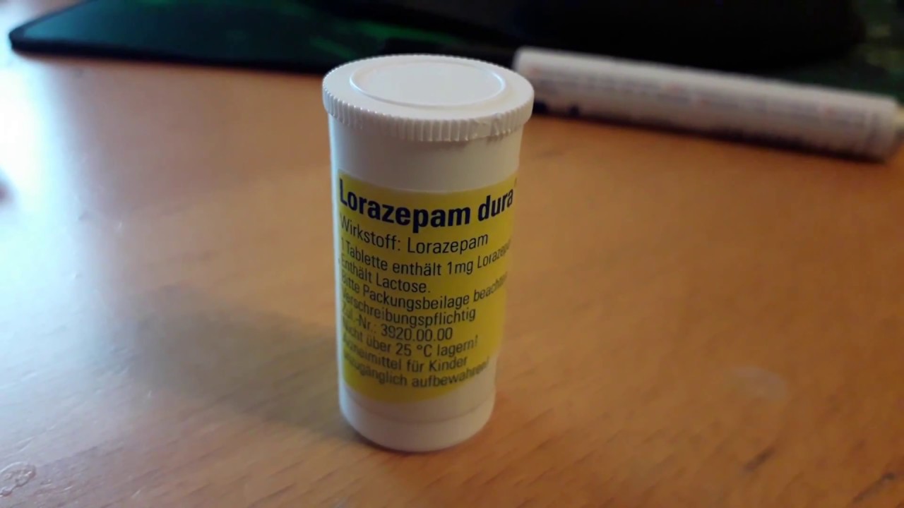 Lorazepam Dura 1mg Nebenwirkungen